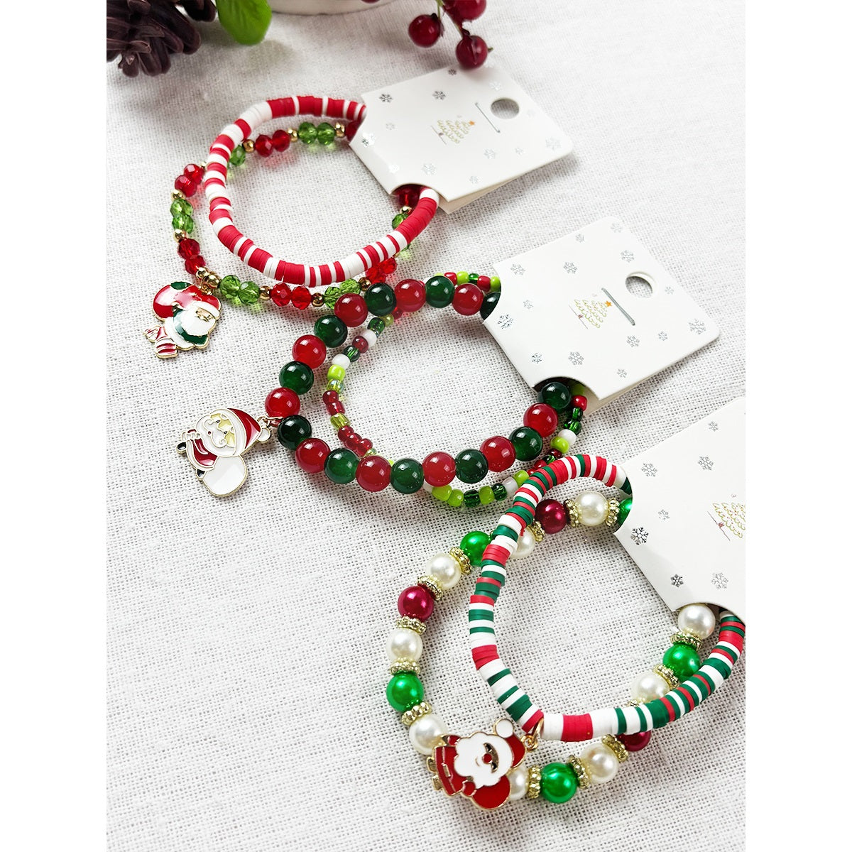 Santa Bracelets