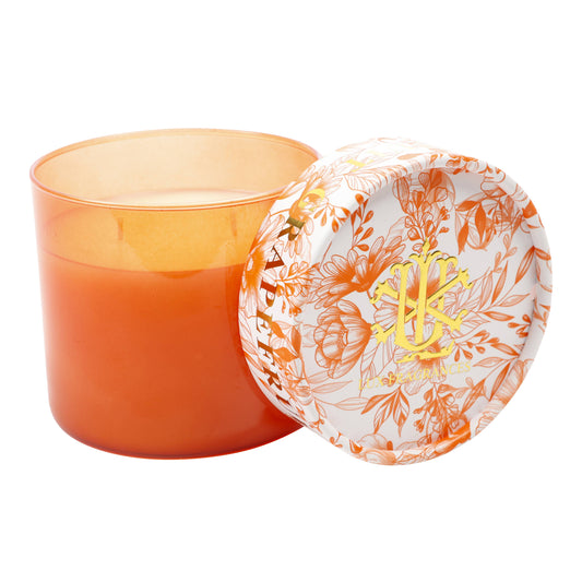 Grapefruit 15 oz 2 wick Decorative Lid Candle
