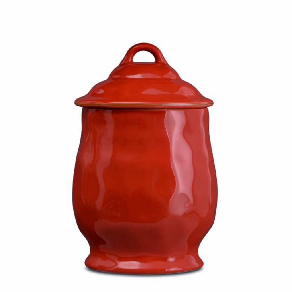 Cantaria Medium Canister - Poppy Red