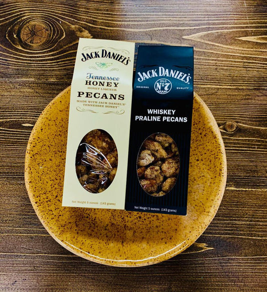 Pinecone Bowl and Jack Daniel Pecans Gift Set