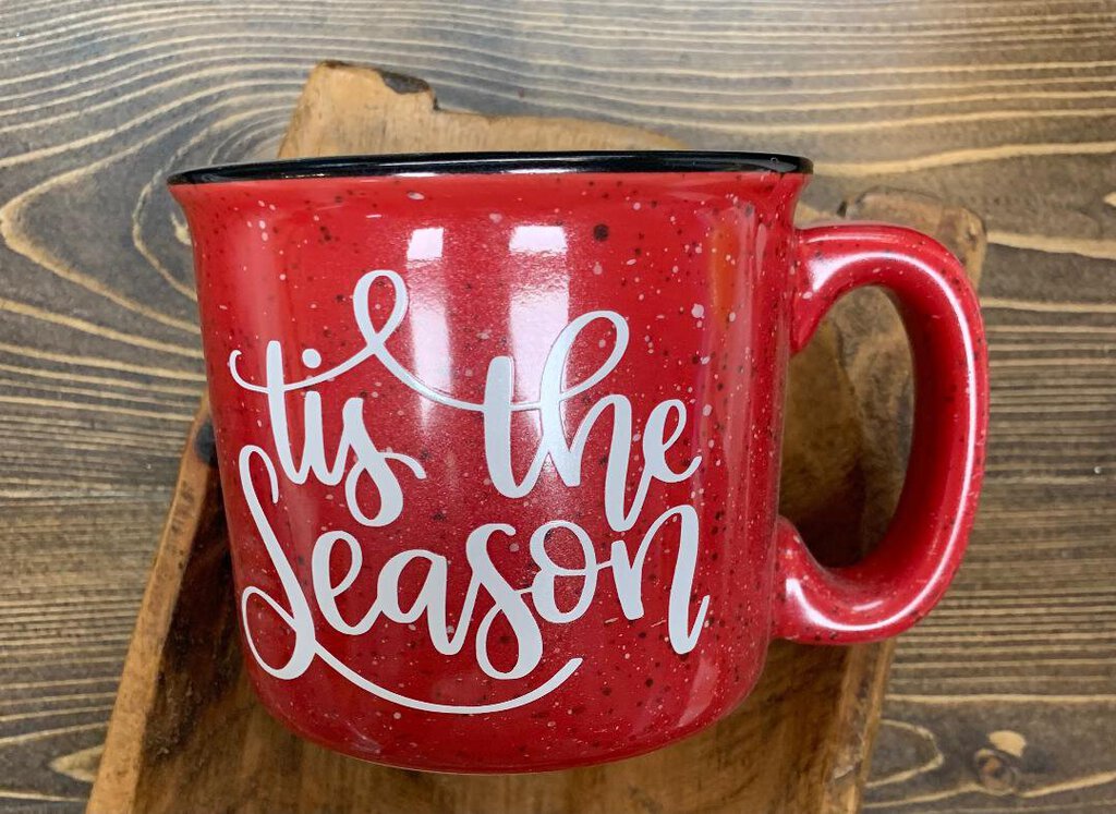 Tis The Season Christmas Campfire Mug