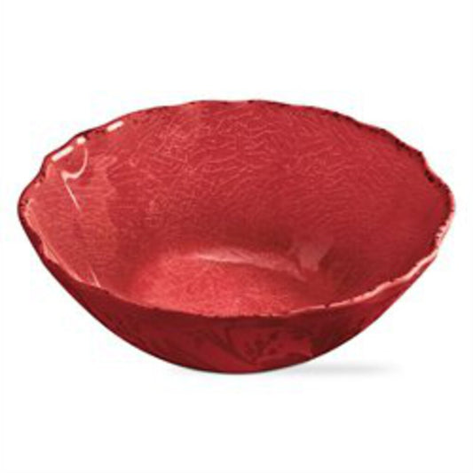 Veranda Melamine Serving Bowl Red