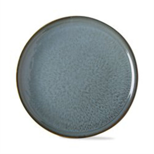 SoHo Reactive Glaze Plate 11" Blue Denim
