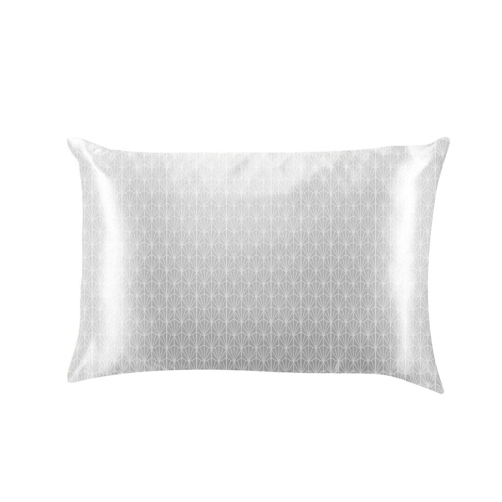 Silky Satin Printed Pillow Case-- "Lofted"