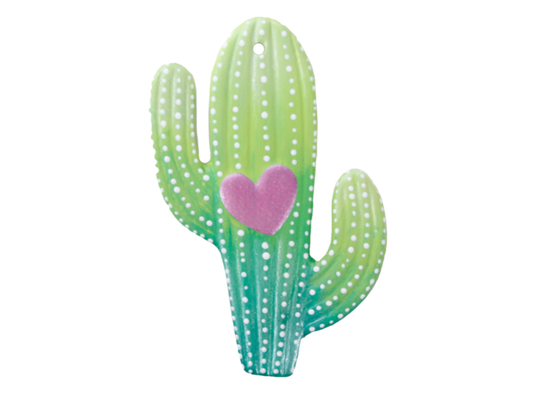 Ceramic Cactus Heart Ornament