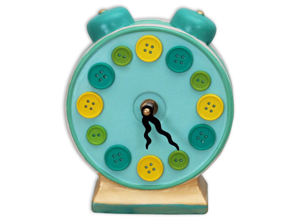 Ceramic Tick Tock Clock