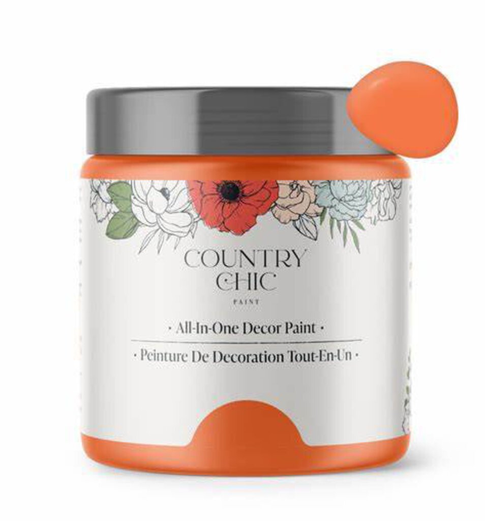 Country Chic Persimmon All in One Decor Paint 16oz.