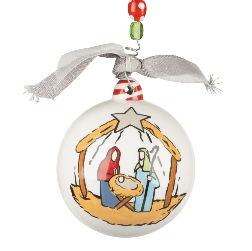 Oh Holy Night Nativity Ornament