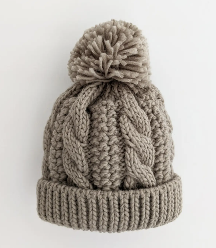 Pebble Cable Beanie Hat