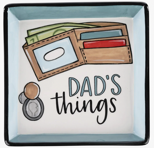 "Dad's Things" Wallet Tray