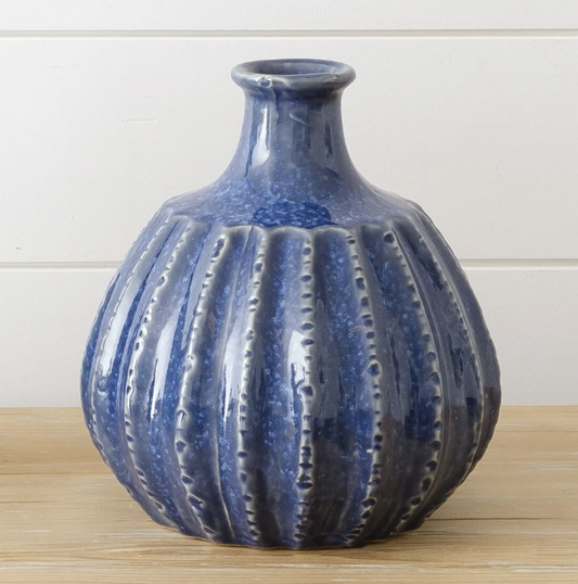 Nautical Blue Small Vase