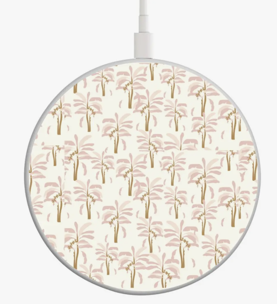 Palm Tree Wireless Charging Disk