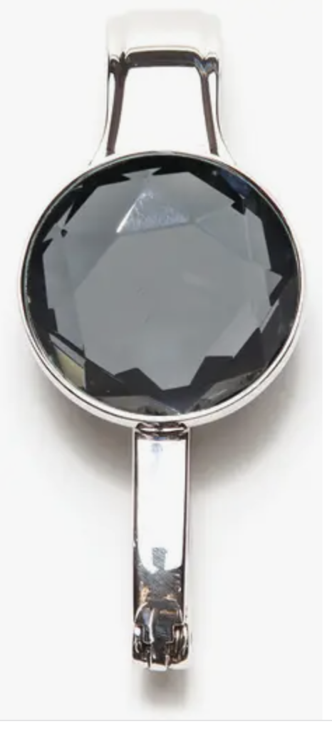 Purse Key Hanger- Black Diamond