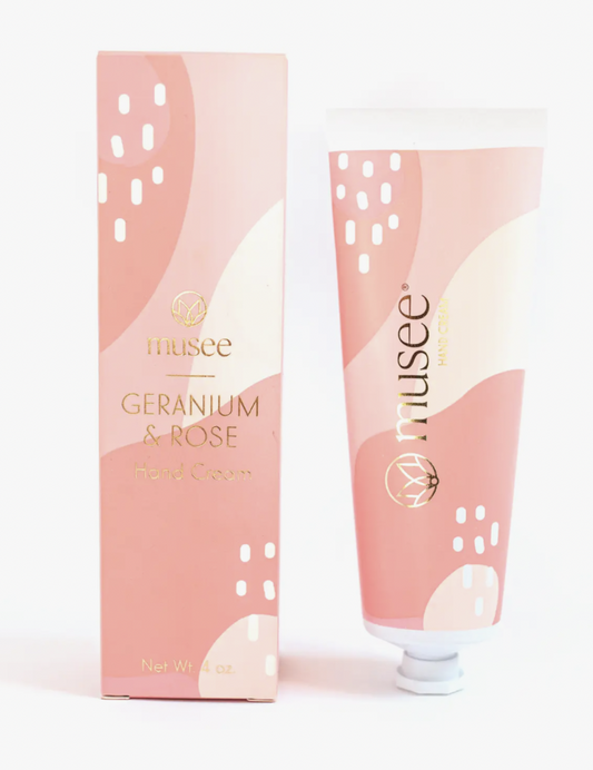 Geranium + Rose Hand Cream