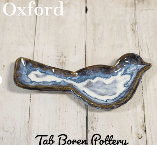 Tab Boren Pottery Bird Spoon Rest