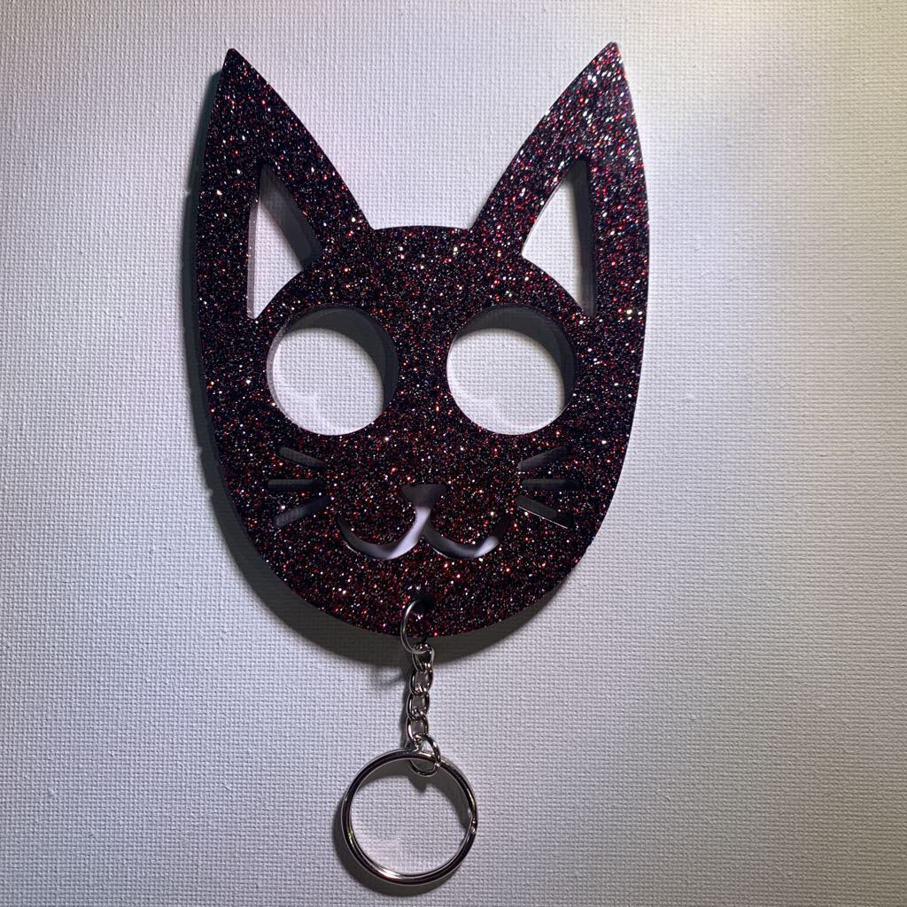 Blingin' Badges - Cat Key Chain (L)