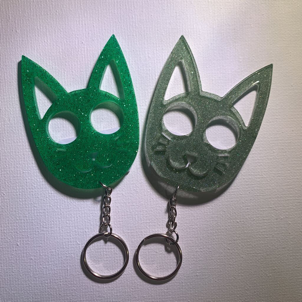 Blingin' Badges - Cat Key Chain (Sm)