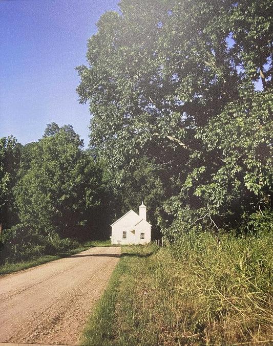 Marshall Jenkins Photography Church At The End Of The Road 16X20 Canvas