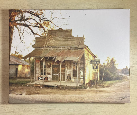 Marshall Jenkins Photography Country Store 11X14 Canvas