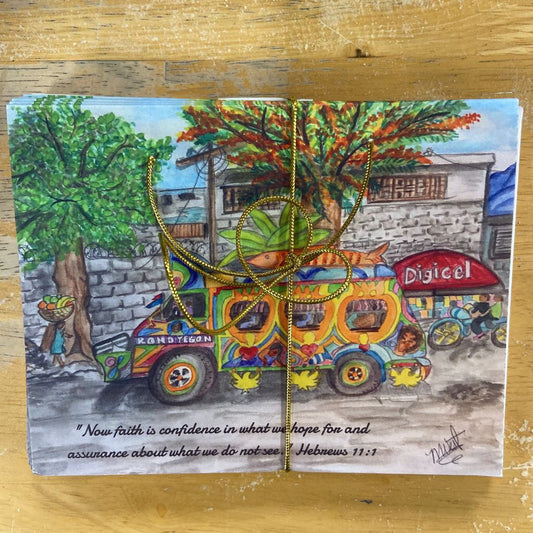 "Going to Market" note cards