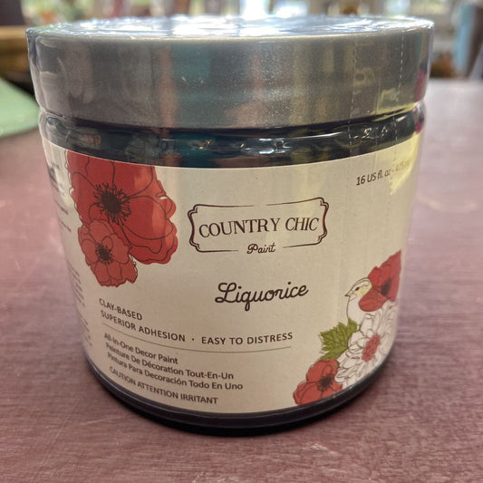 Country Chic Paint (Liquorice_ 16 oz