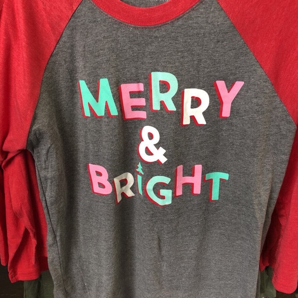 Merry & Bright Long Sleeve Size XXL
