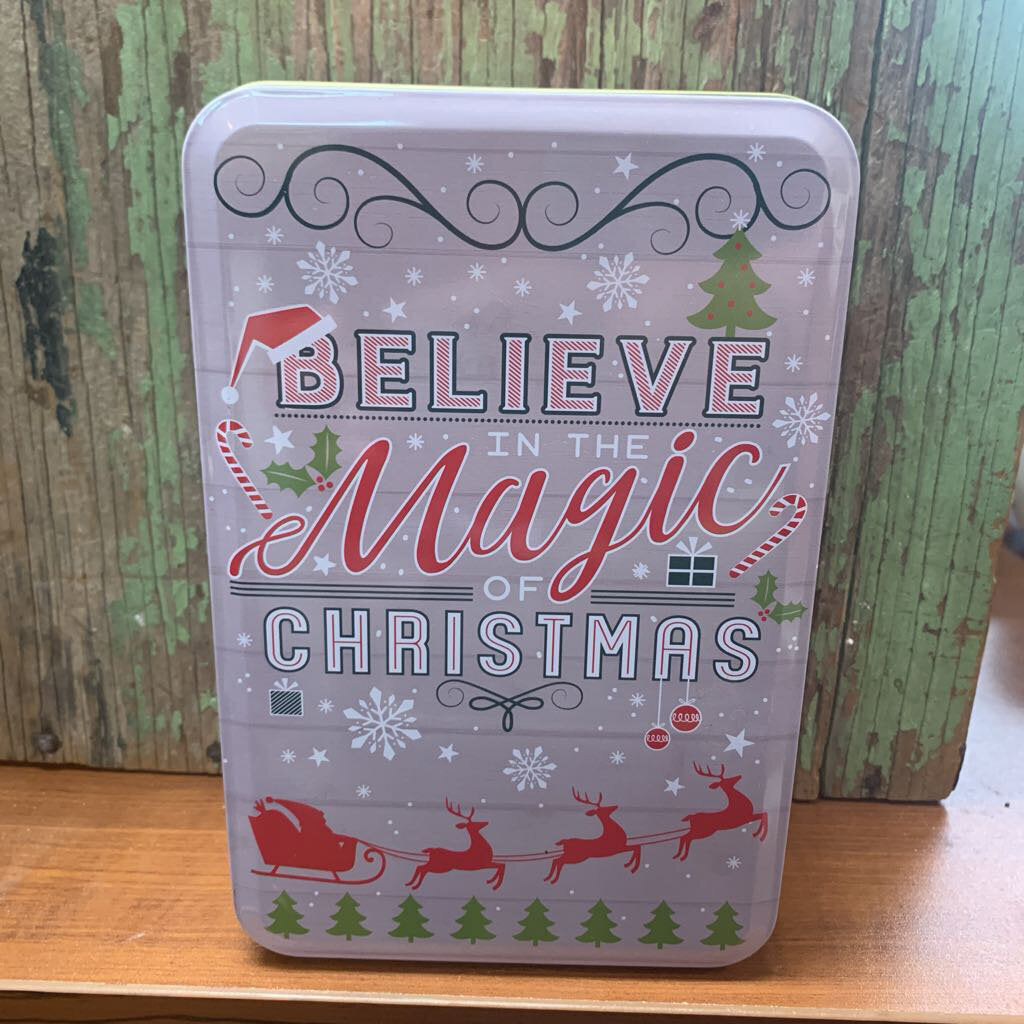 Believe In The Magic Of Christmas Container