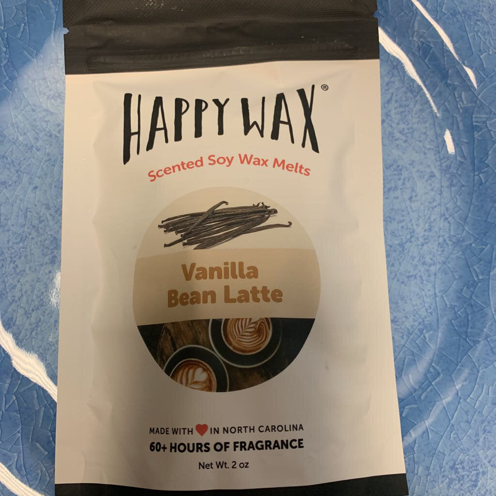 Happy Wax Vanilla Bean Latte 2 oz.