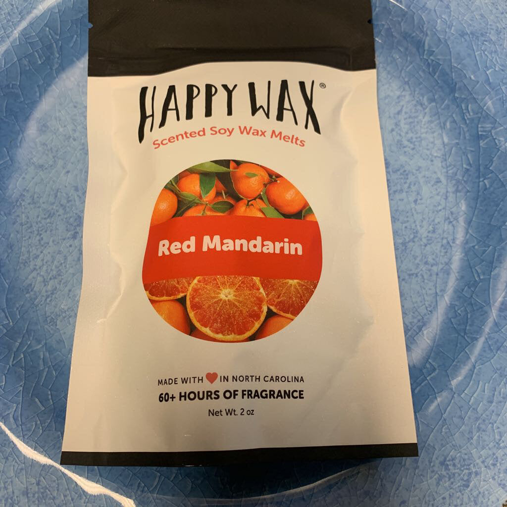 Happy Wax Red Manderin 2 oz.