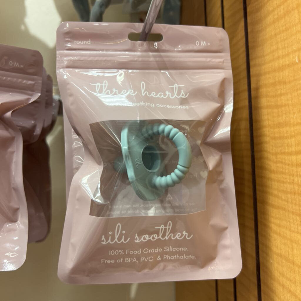 Silicone Soother Pacifier-Sea Foam