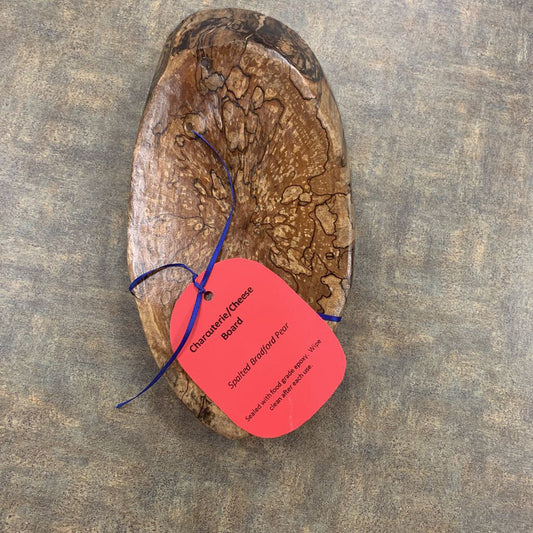 Be That As It May - Small Charcuterie Board-spalted bradford pear