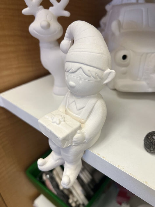 Ceramic Shelf Elf