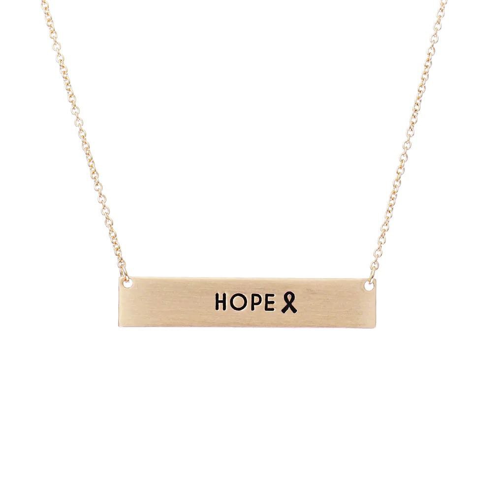 Hope Breast Cancer Necklace