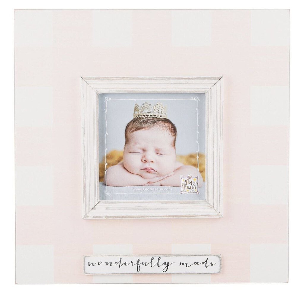 Wonderfully Made Pink Frame