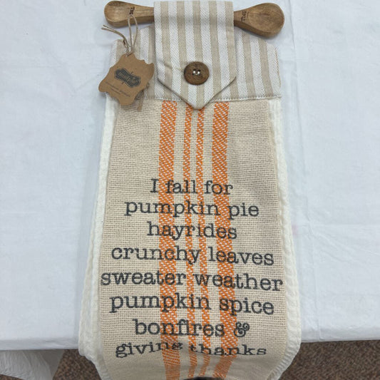 Pumpkin Pie Hanging Towel Set