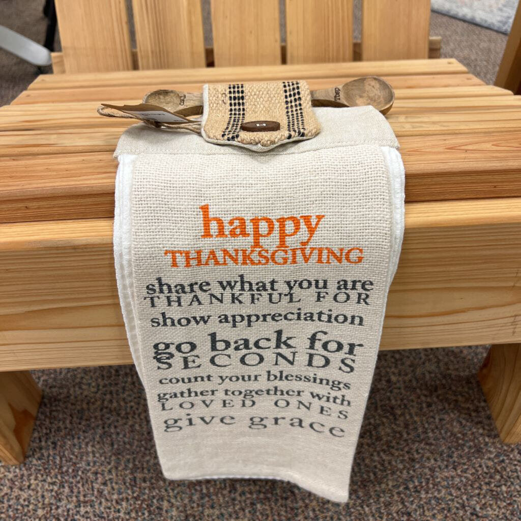 Thanksgiving Hanging Towel Set