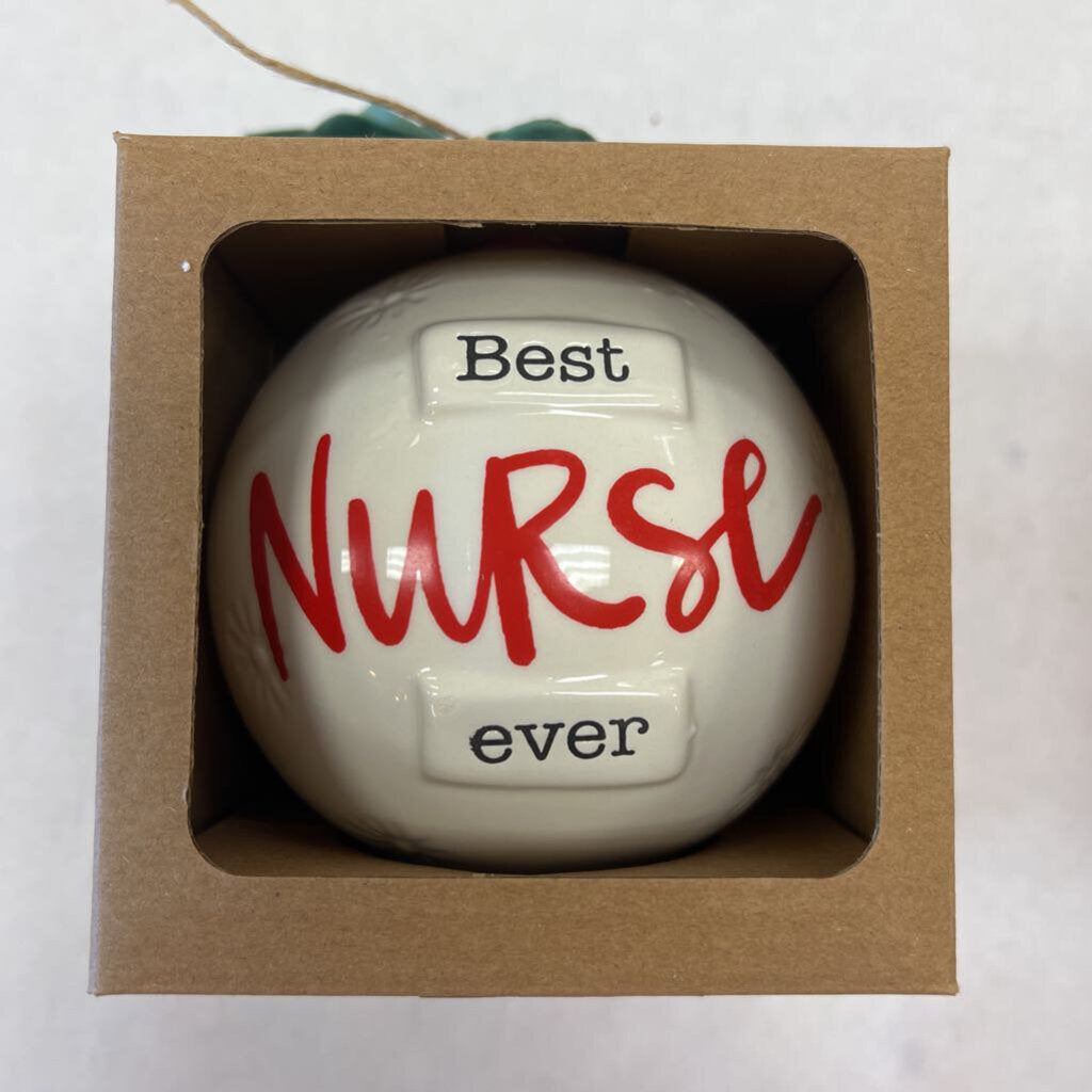 Best Nurse Ornament