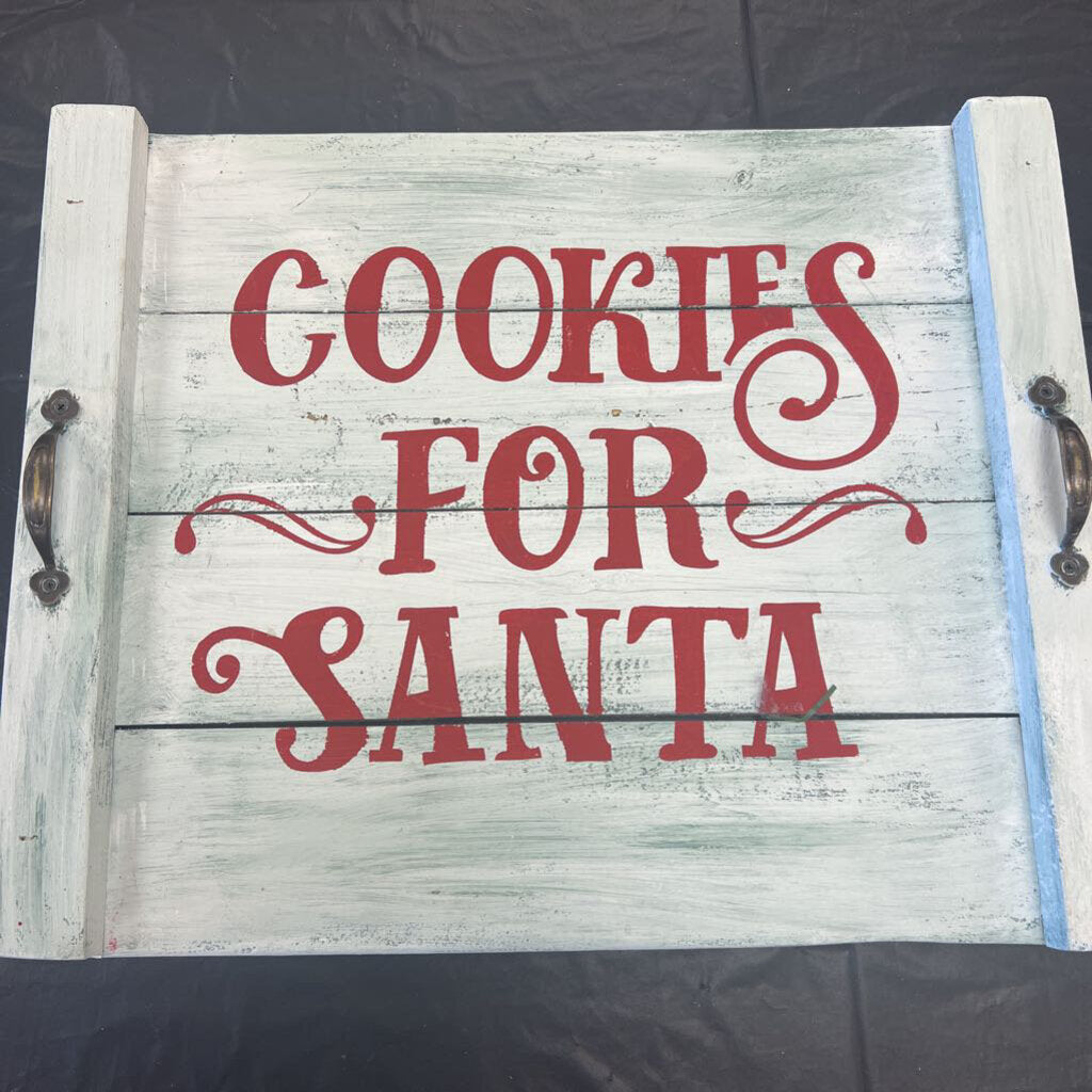 Cookies For Santa Tray