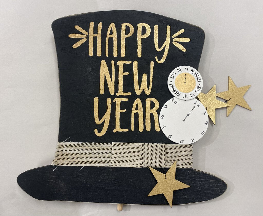 New Years Eve Hat Topper