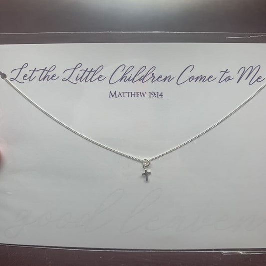 Let the Children Come to Me - Sterling Silver