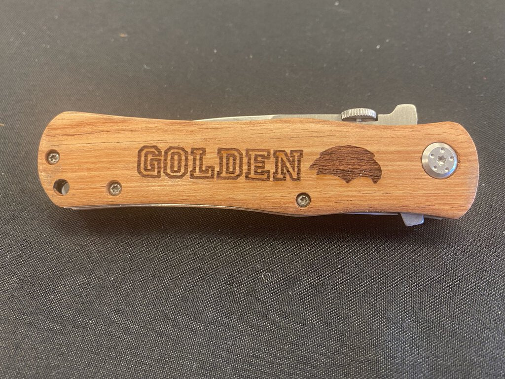 Engraved Collegiate Knife