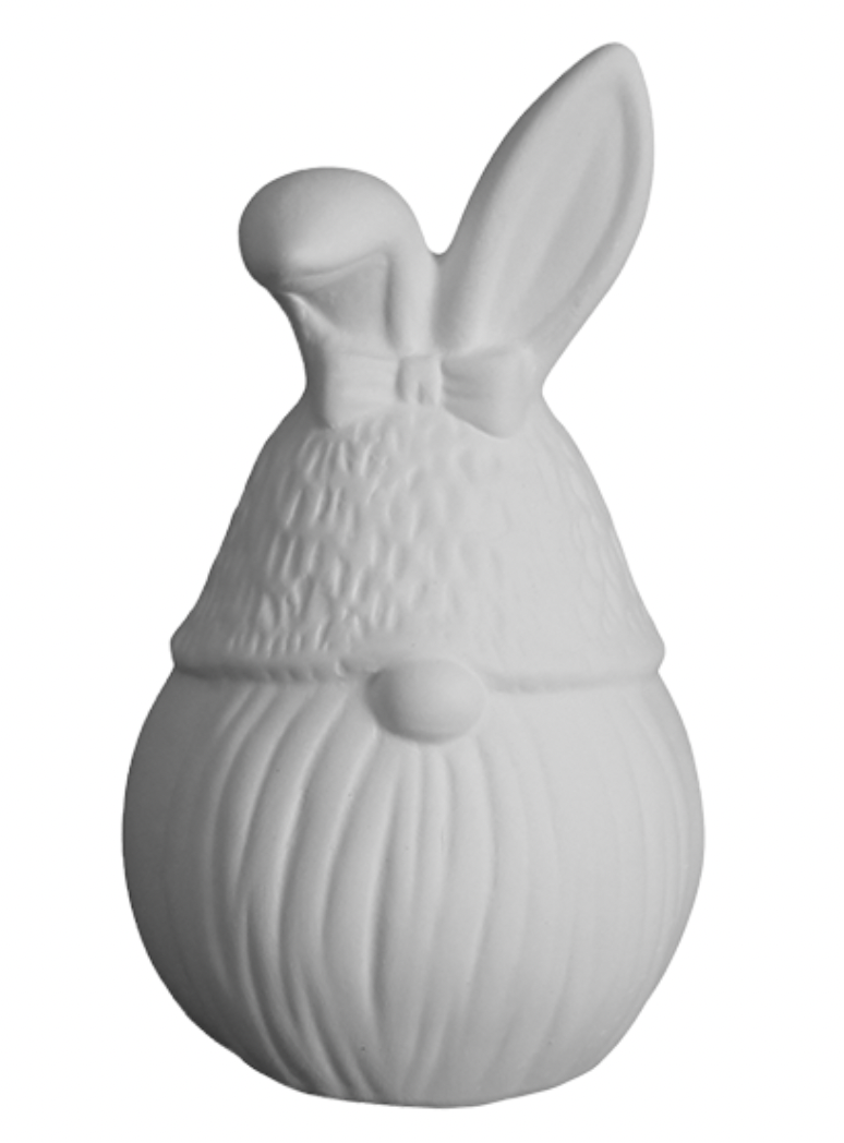 Ceramic Bunny Ears Gnome