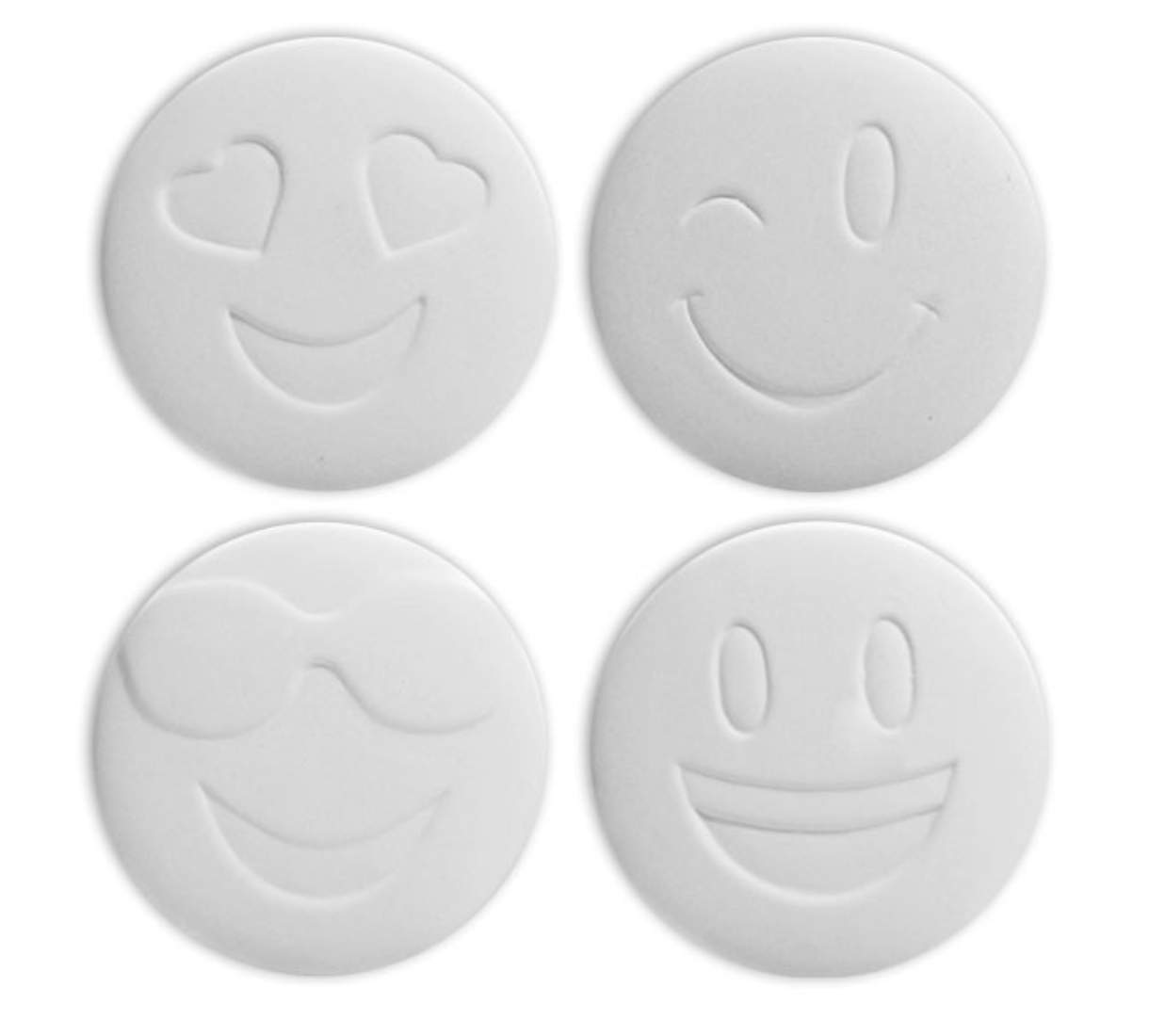 Ceramic Emoji Coaster Tile