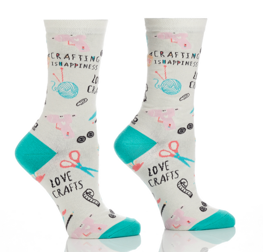 Women's Crew Sock, Crafting