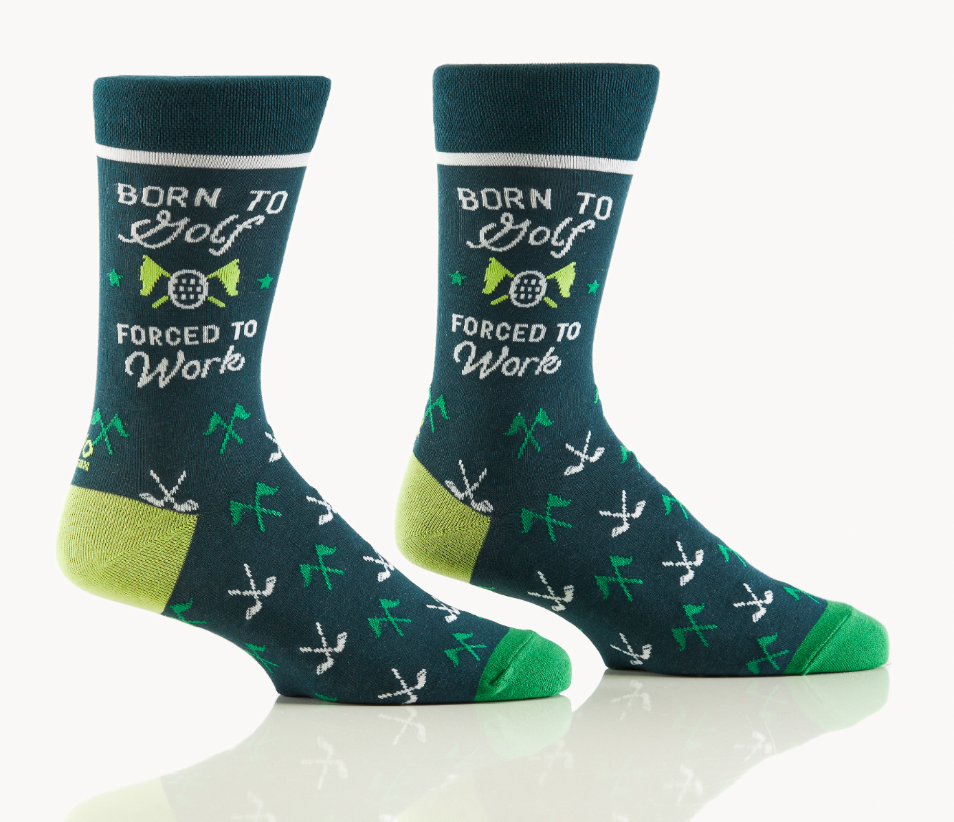 Men's Crew Sock, Born to Golf