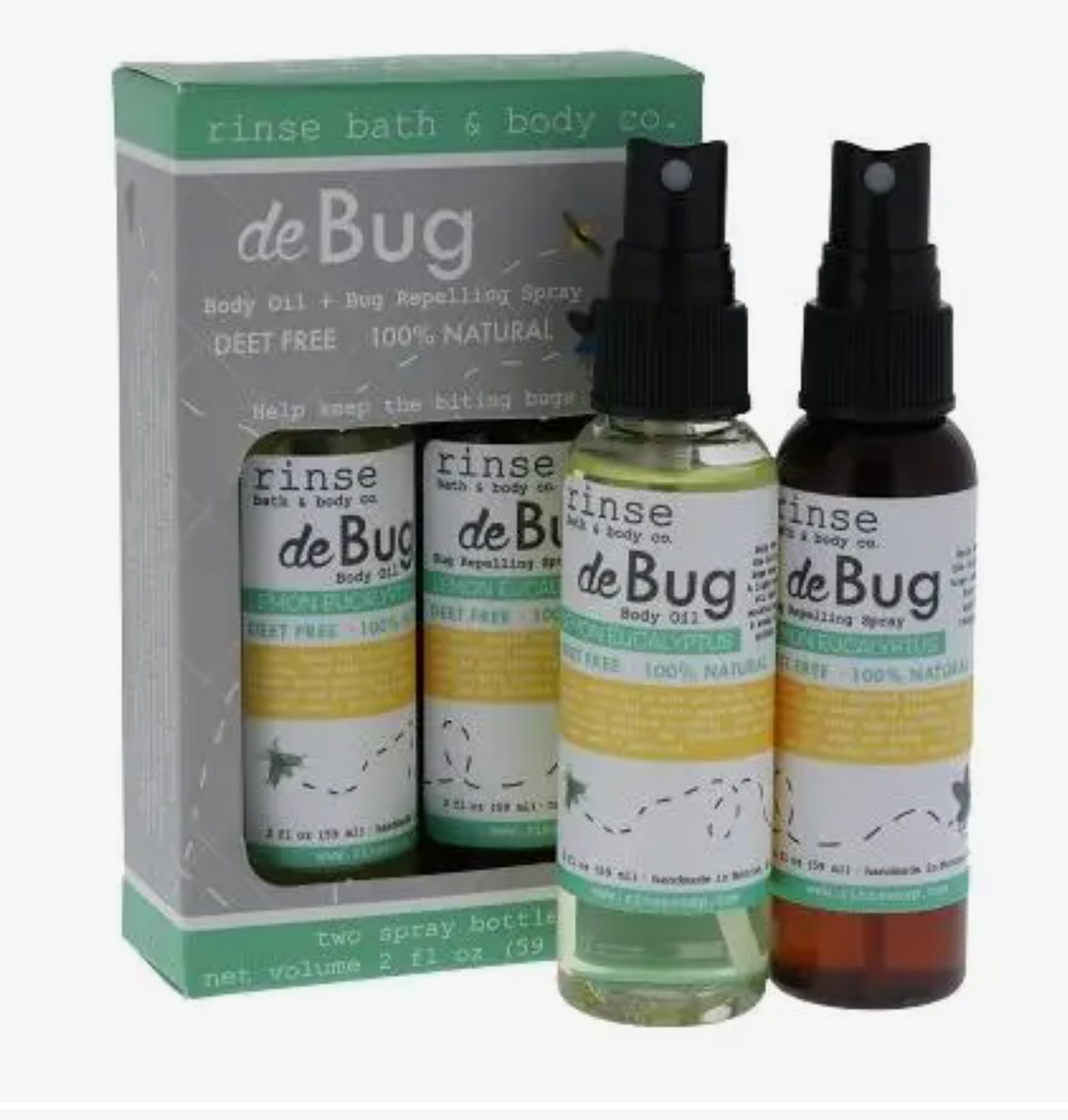 DeBug & Spray 2 Pack