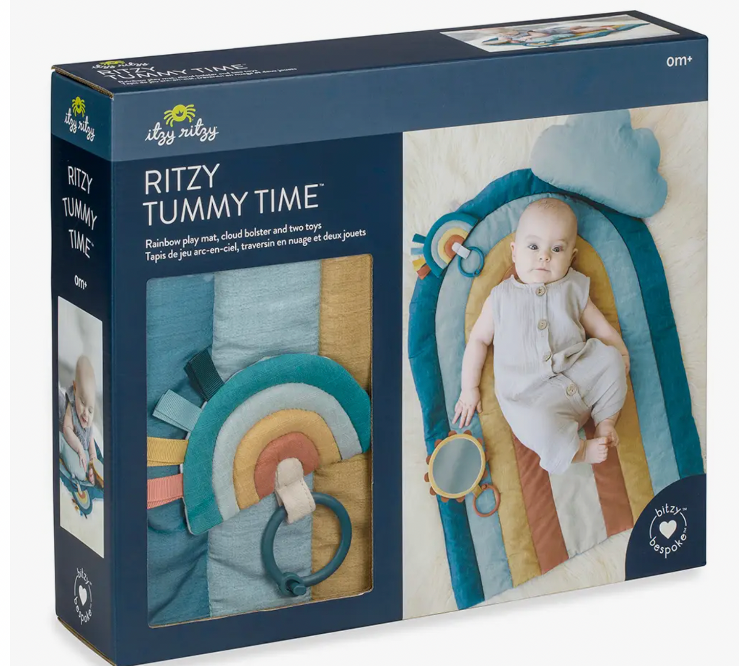 Ritzy Tummy Time Rainbow Play Mat